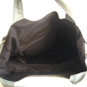 Water-Resistant nylon bag, diaper bag, messenger bag, light weight crossbody bag, handbag, tote, gym bag, carry on bag LittleAlison image 5