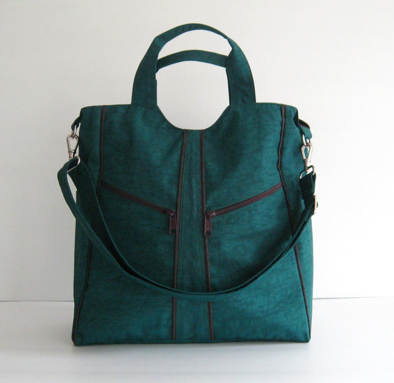 Travel bag Sale Handbag Tote Women Dark Teal Water-Resistant Diaper bag ALLISON Messenger bag All purpose bag Crossbody bag