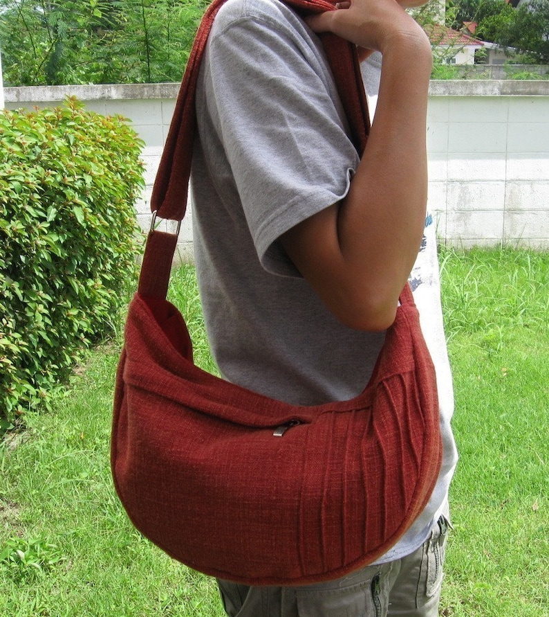 Forest Green Pure Hemp Bag Shoulder Bag Messenger Bag Tote Etsy