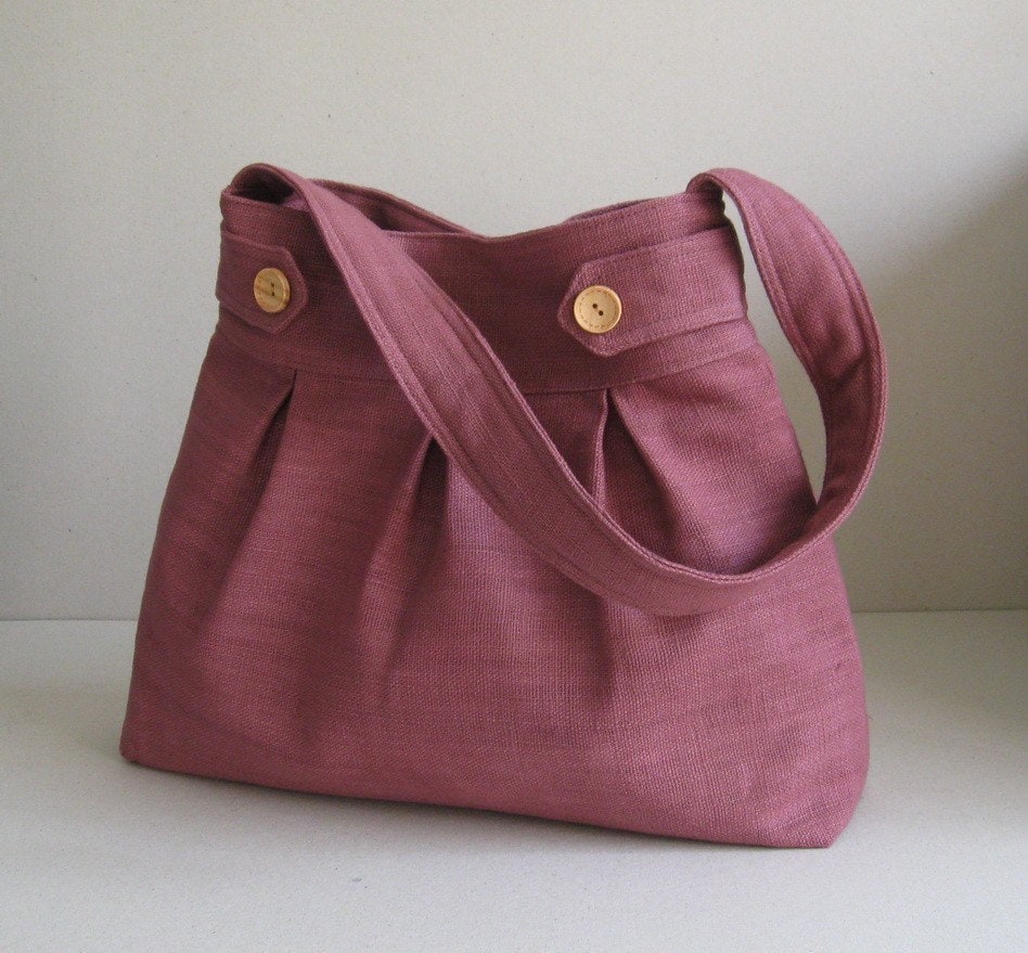 Mulberry Hemp Bag Messenger / Diaper Bag / Tote / Handbag / Etsy