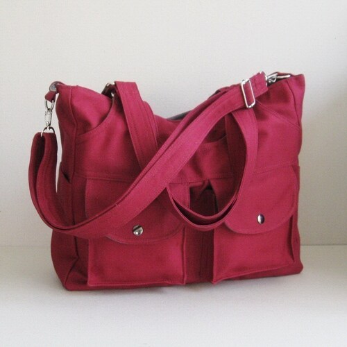 Maroon messenger bag Clearance