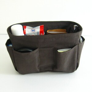 Bag Organizer Water Resistant Nylon in Sky Blue Small image 2