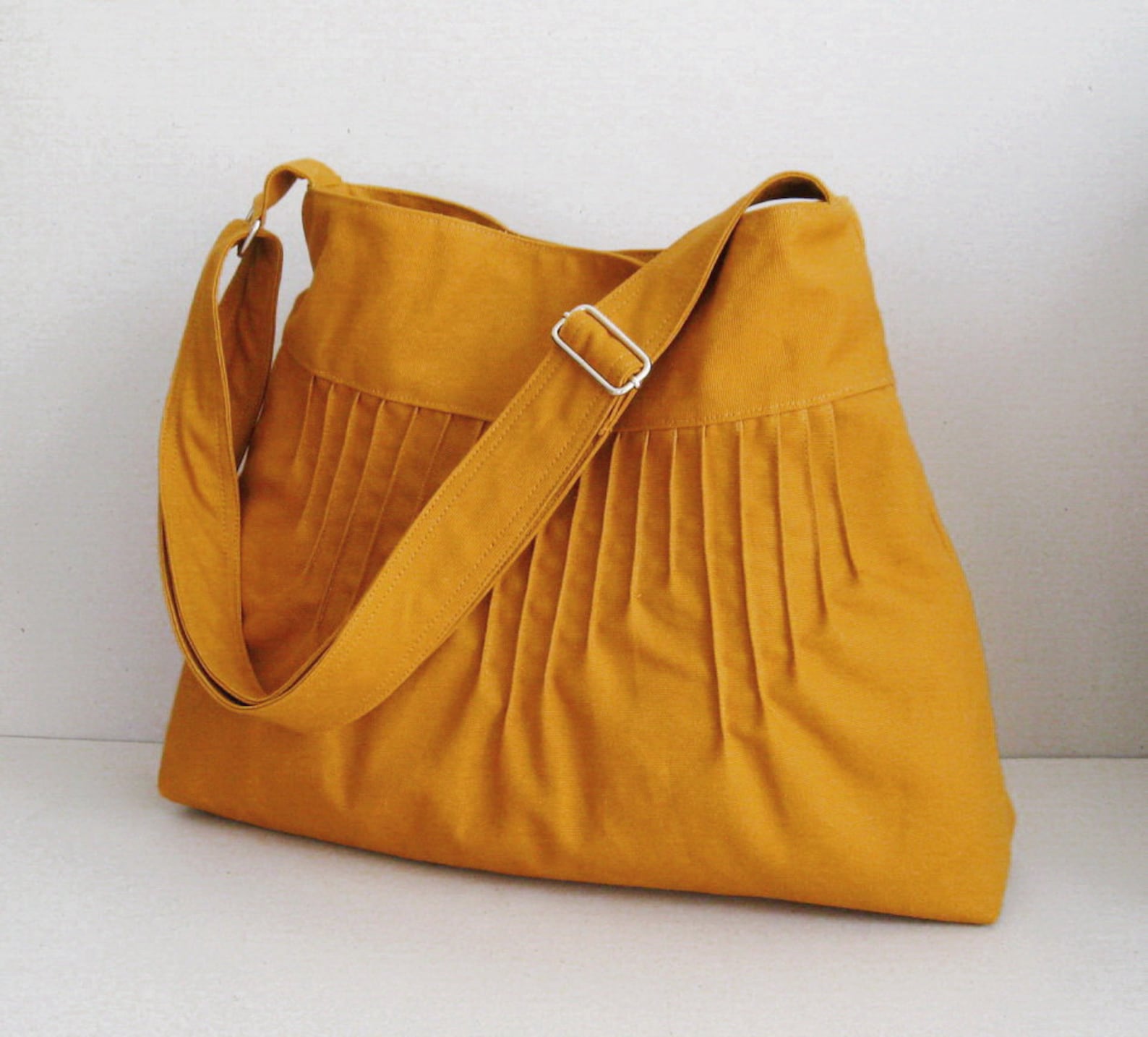 Mustard Yellow Canvas Messenger Bag Cross Body Bag Shoulder Etsy