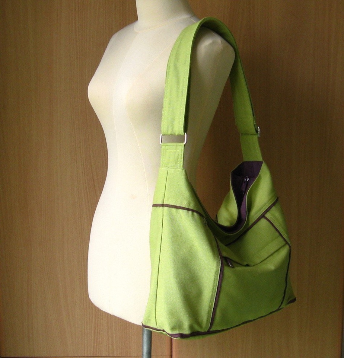 Sale Pear Canvas Messenger Bag diaper bag tote purse Etsy