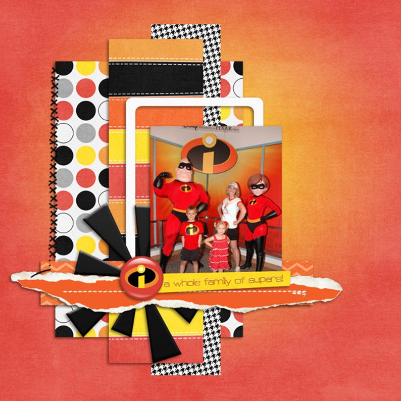 Now That/'s Incredible Digital Scrapbook Kit
