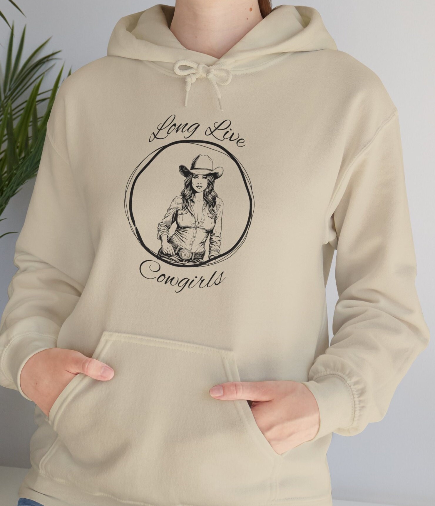 LONG LIVE COWGIRLS trending cowgirl gift cowgirl gift cowgirl style country gal Unisex Heavy Blend™ Hooded Sweatshirt  country girl hoodie