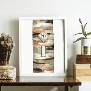 Bruce Trail FUNDRAISER - Aquarelprint berkenboom - Painted by Alicia's Infinity