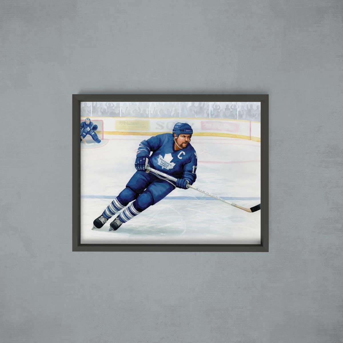 Third String Goalie: 1993-94 Toronto Maple Leafs Wendel Clark Jersey