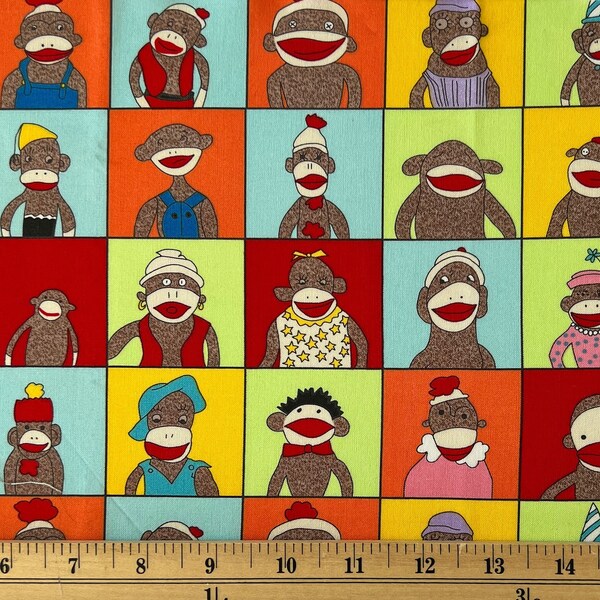 Sock Monkey 'Funky Monkey' Collection "Calendar Monkey"