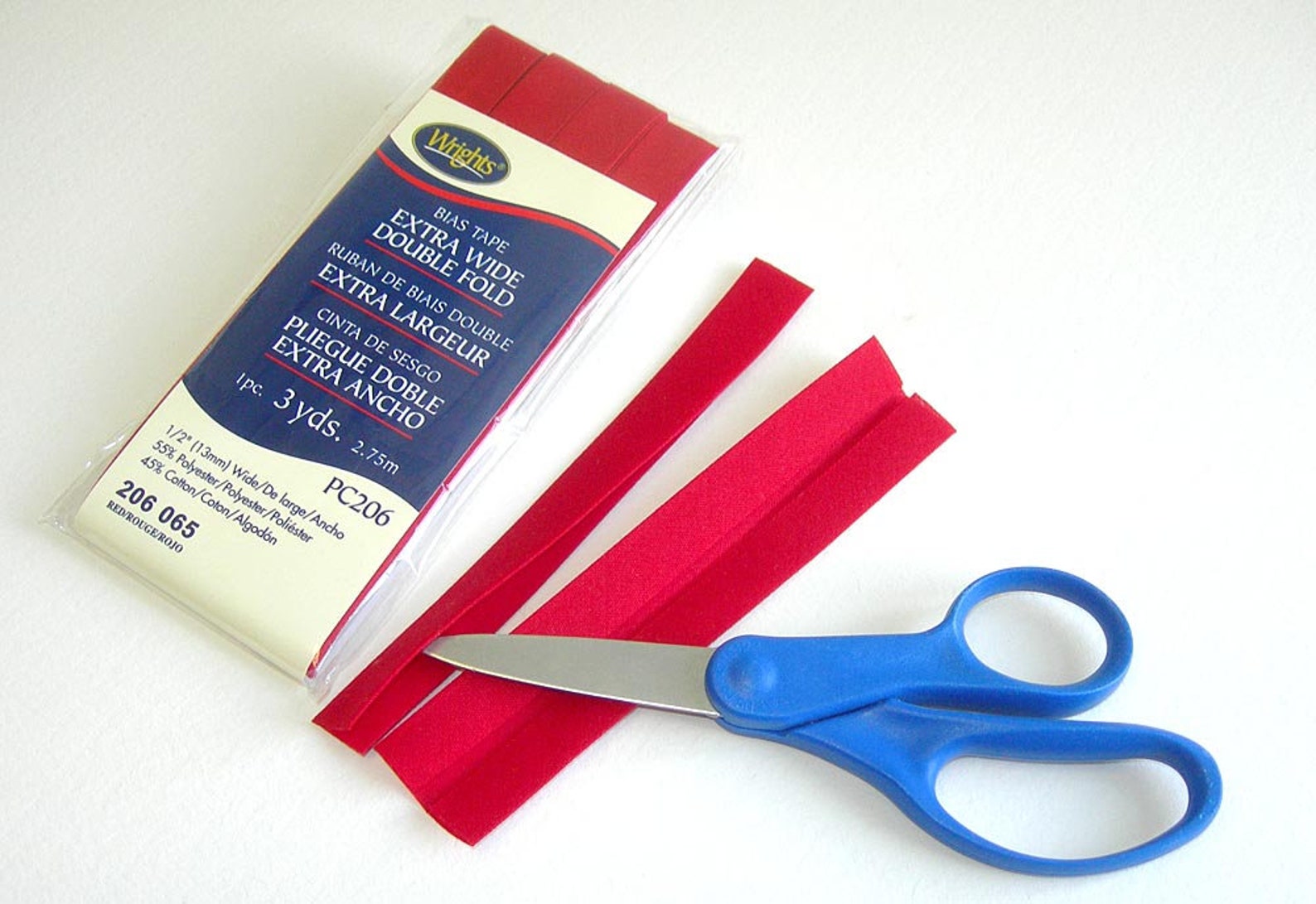 Wrights Extra Wide Double Fold Bias Tape 1/2''W x 3yds 206 069 Turquoise Etsy España