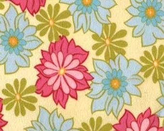 MMF 'Ginger Blossom' Collection by Sandy Henderson 1/2 Yard Increments  - 'Blossom' in Breeze OOP