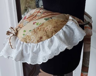 18th Century Bum Pad Bustle in Angel Strawbridge fabric Size UK 14.