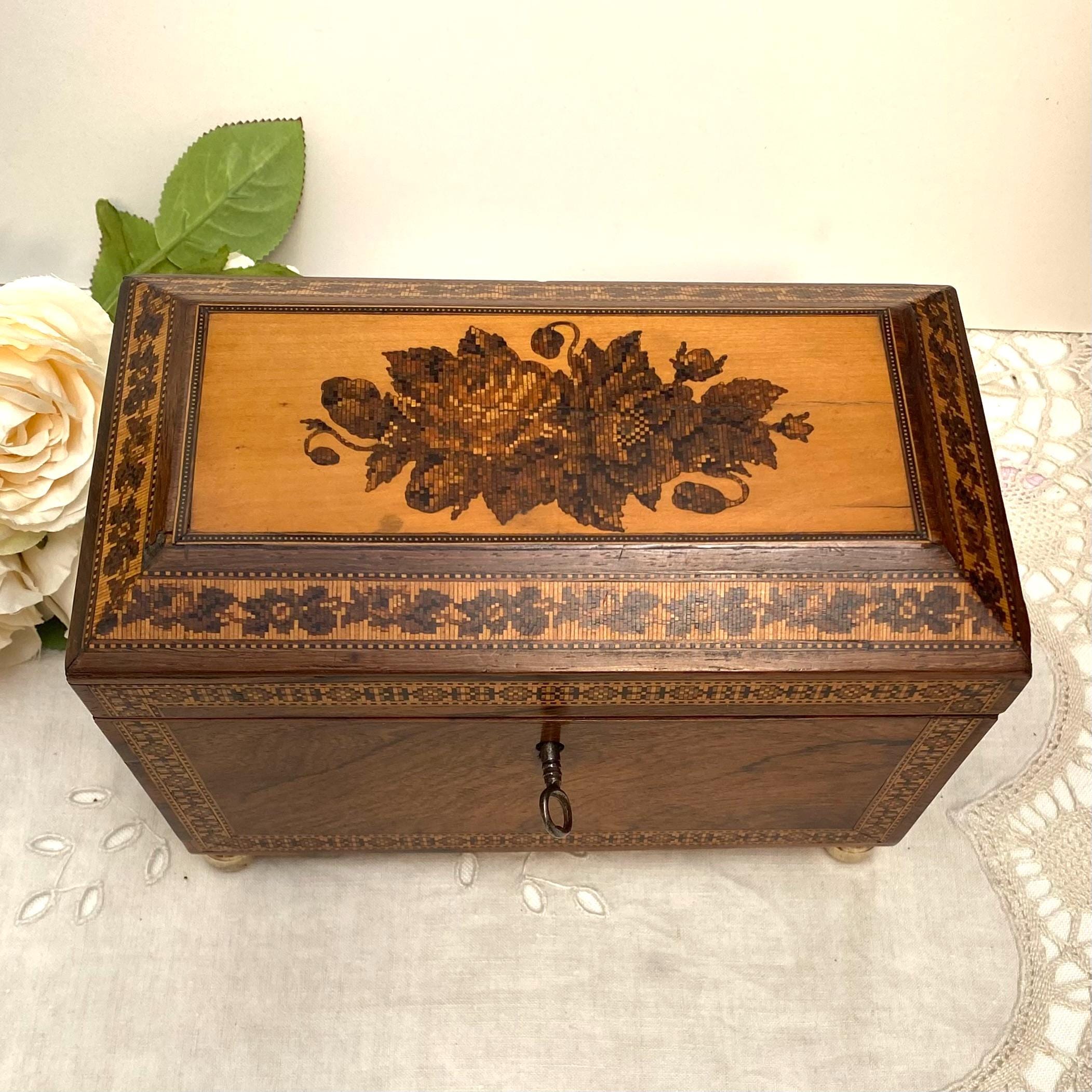 Lockable Tea Caddy - Etsy UK
