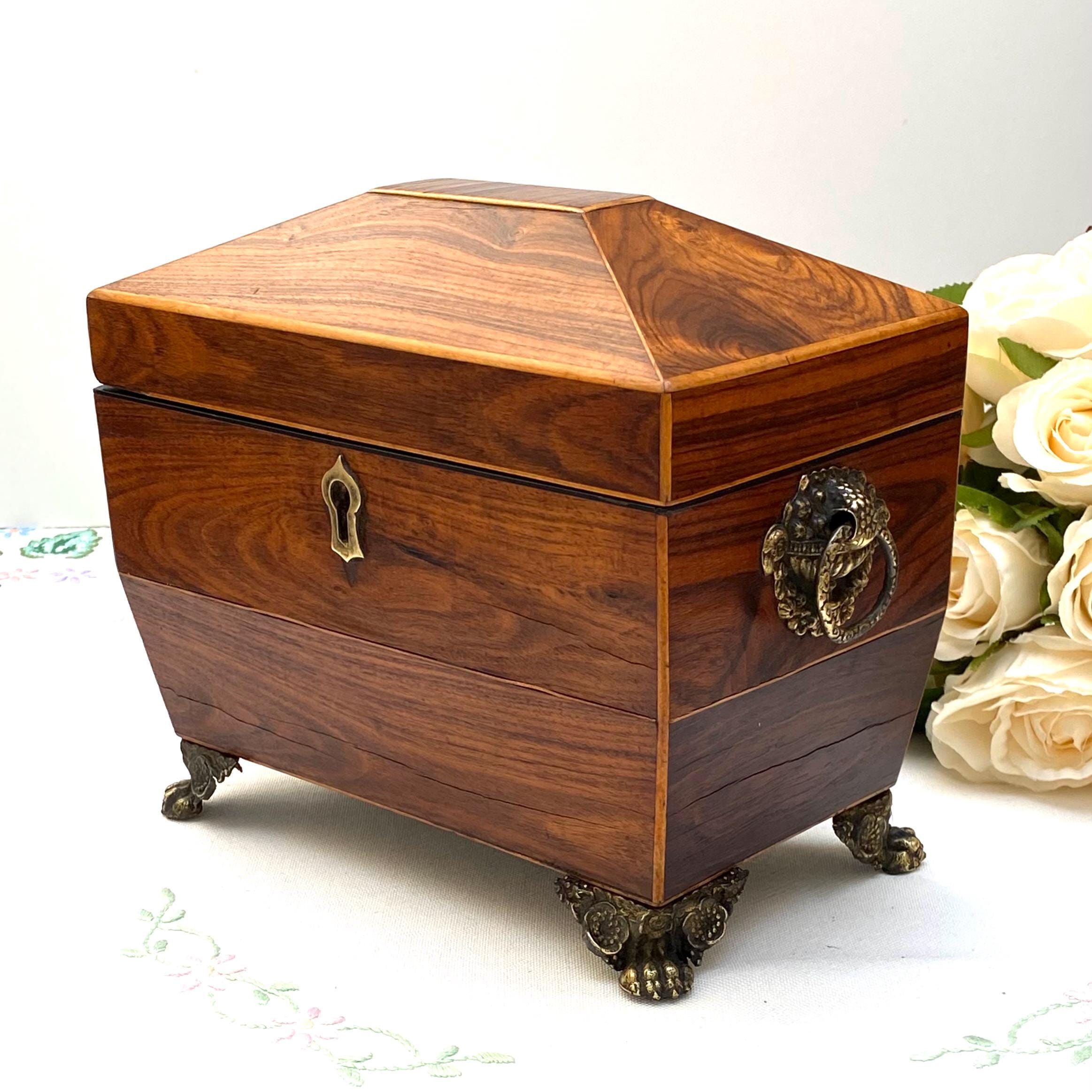 Antique tea caddy - Etsy 日本