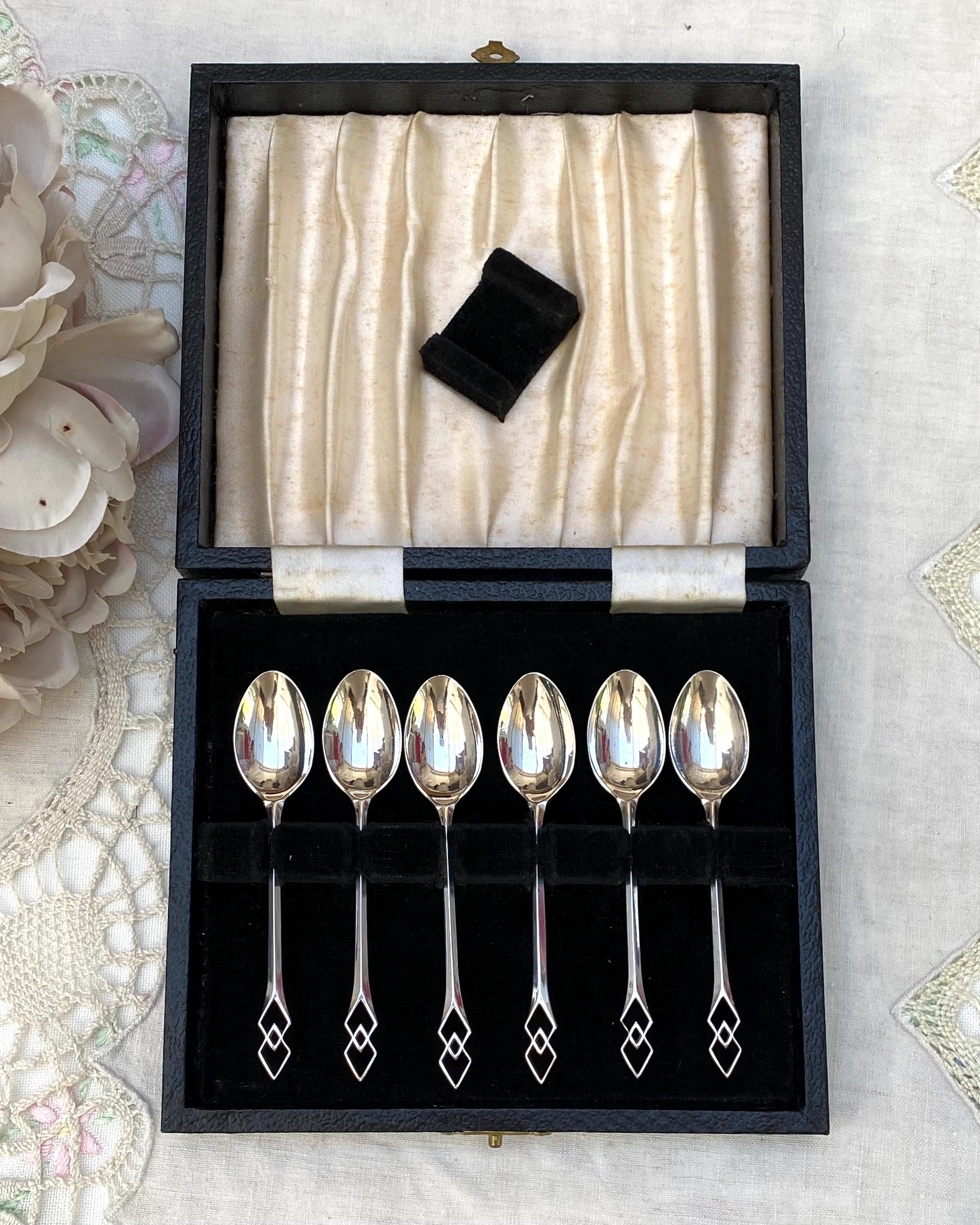 Sterling Silver Demitasse Spoon - Etsy