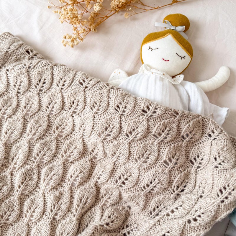 Knit Scandinavian Blanket - Etsy