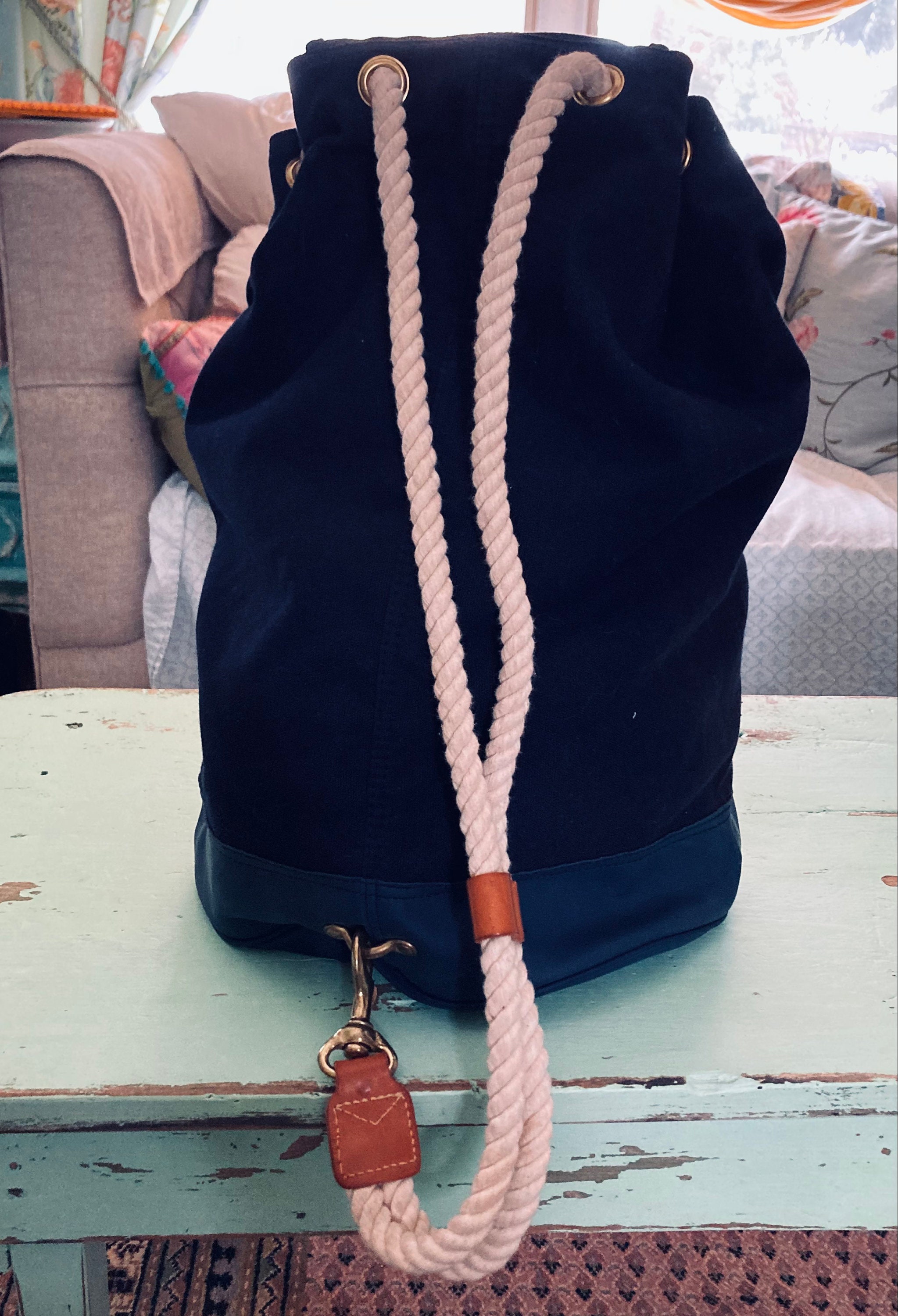 Vintage POLO SPORT ネイビー バックパック Vintage POLO SPORT