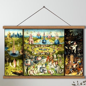 The Garden of Earthly Delights 1515 Canvas Art Print by Hieronymus Bosch