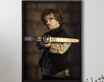 Framed Funny Bathroom Wall Art Decor,Got Lannister, Funny Gift, Toilet Humor, GOT Print Poster, Funny Gift