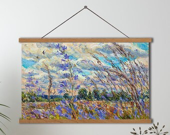 Abstrakte Kunst auf Leinwand, hängendes Gemälde, Abstrakte moderne Kunst, moderne Kunst impressionistisch, moderne Kunst impressionistisch