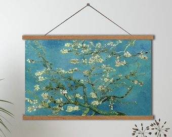 Reproduction Sur Toile – Fleur D'amandier De Van Gogh – Impression Giclée – Deni Fomi