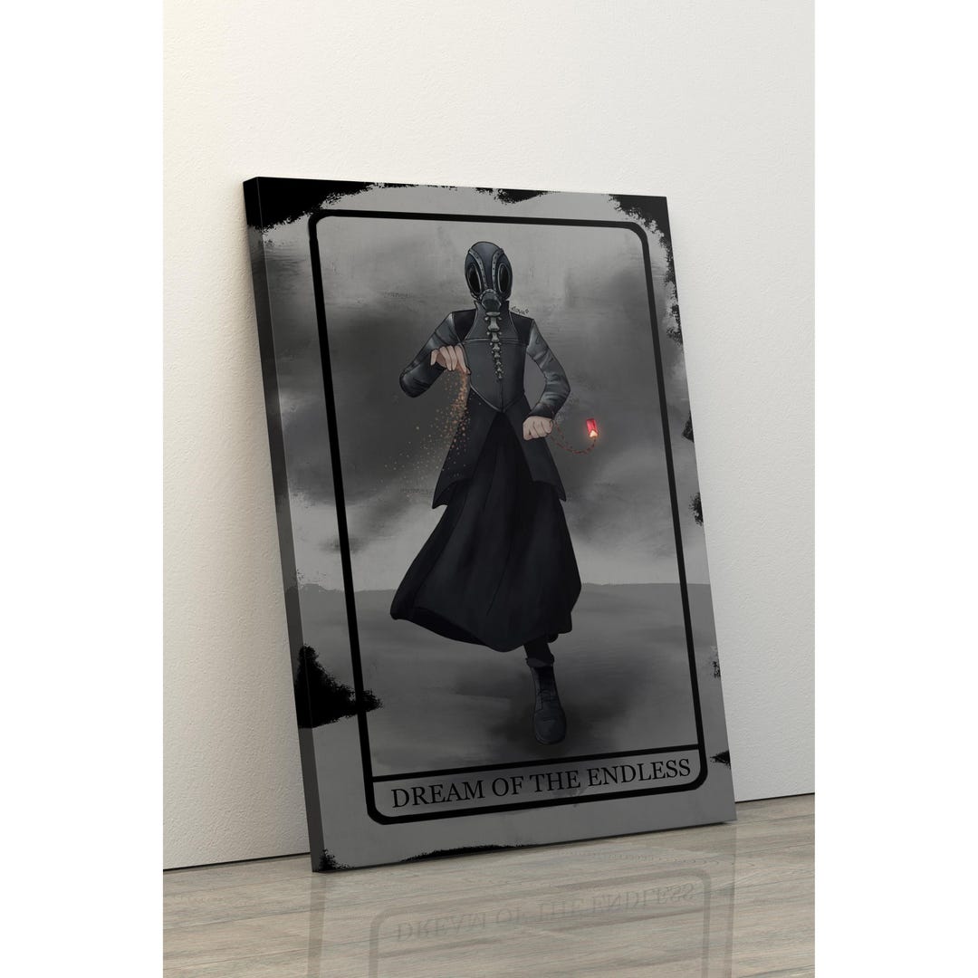 Dream of the Endless Sandman Art Print – Gothic Fantasy Wall Art – Dark Tarot-inspired Poster – Morpheus Character Decor Canvas - Etsy UK