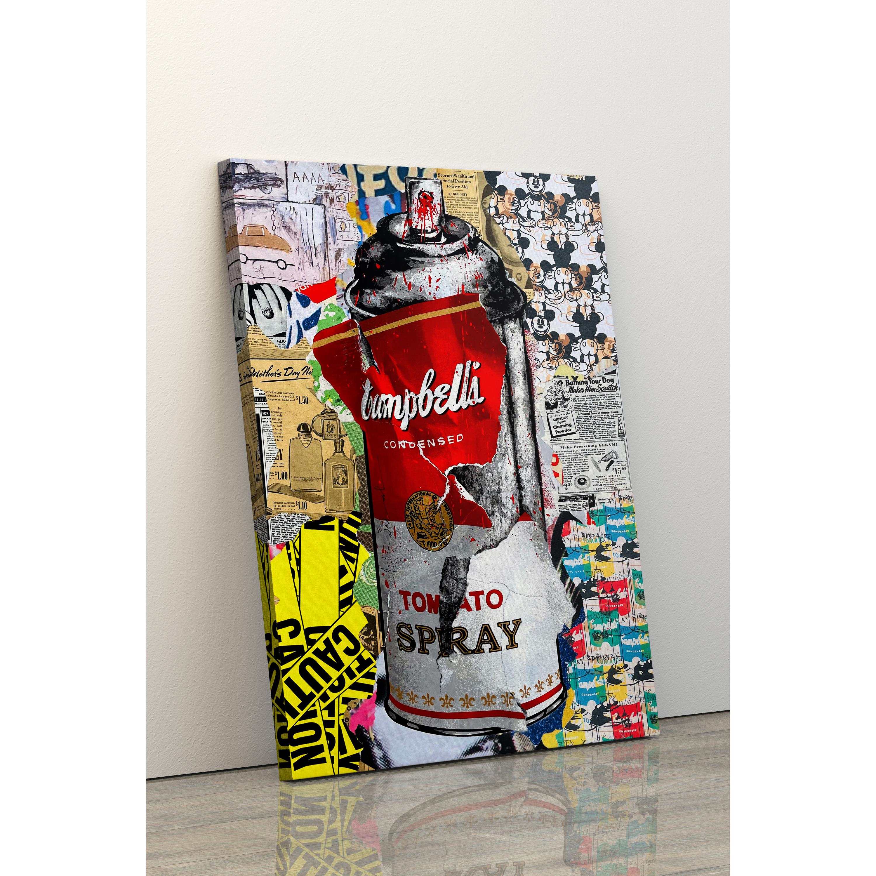 Banksy Soup Can - Etsy