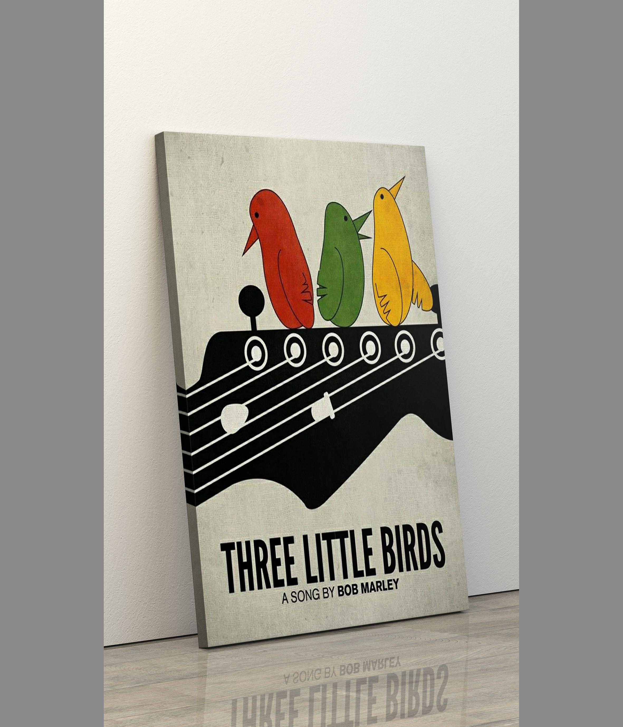 Bob Marley Three Little Birds - Etsy Canada