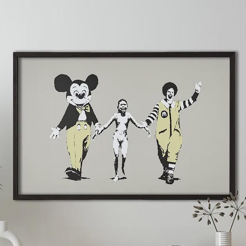 Banksy Art Certificate - Etsy UK