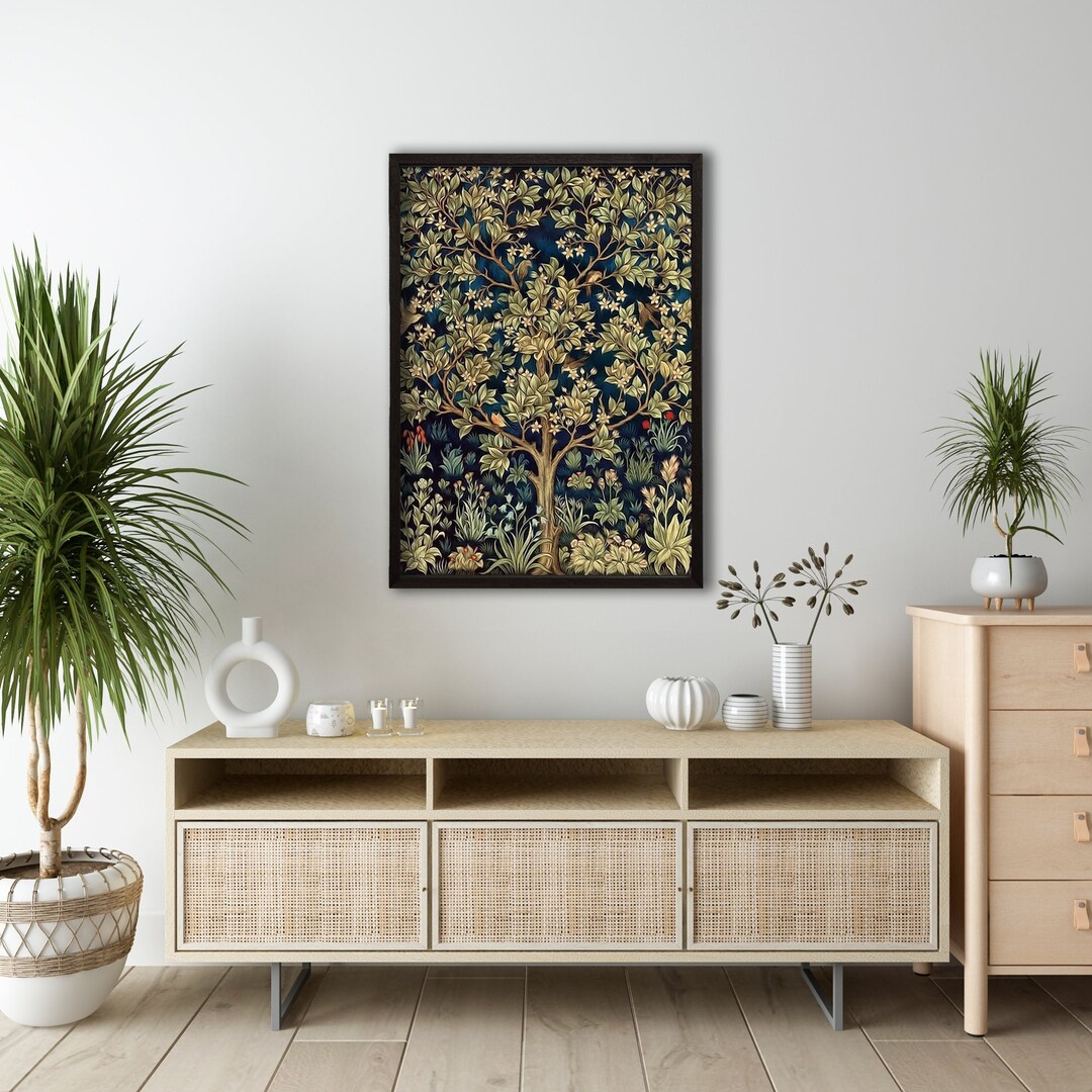 William Morris Tree of Life, Print Home Decor, Ideal Home Decor, Floral ...