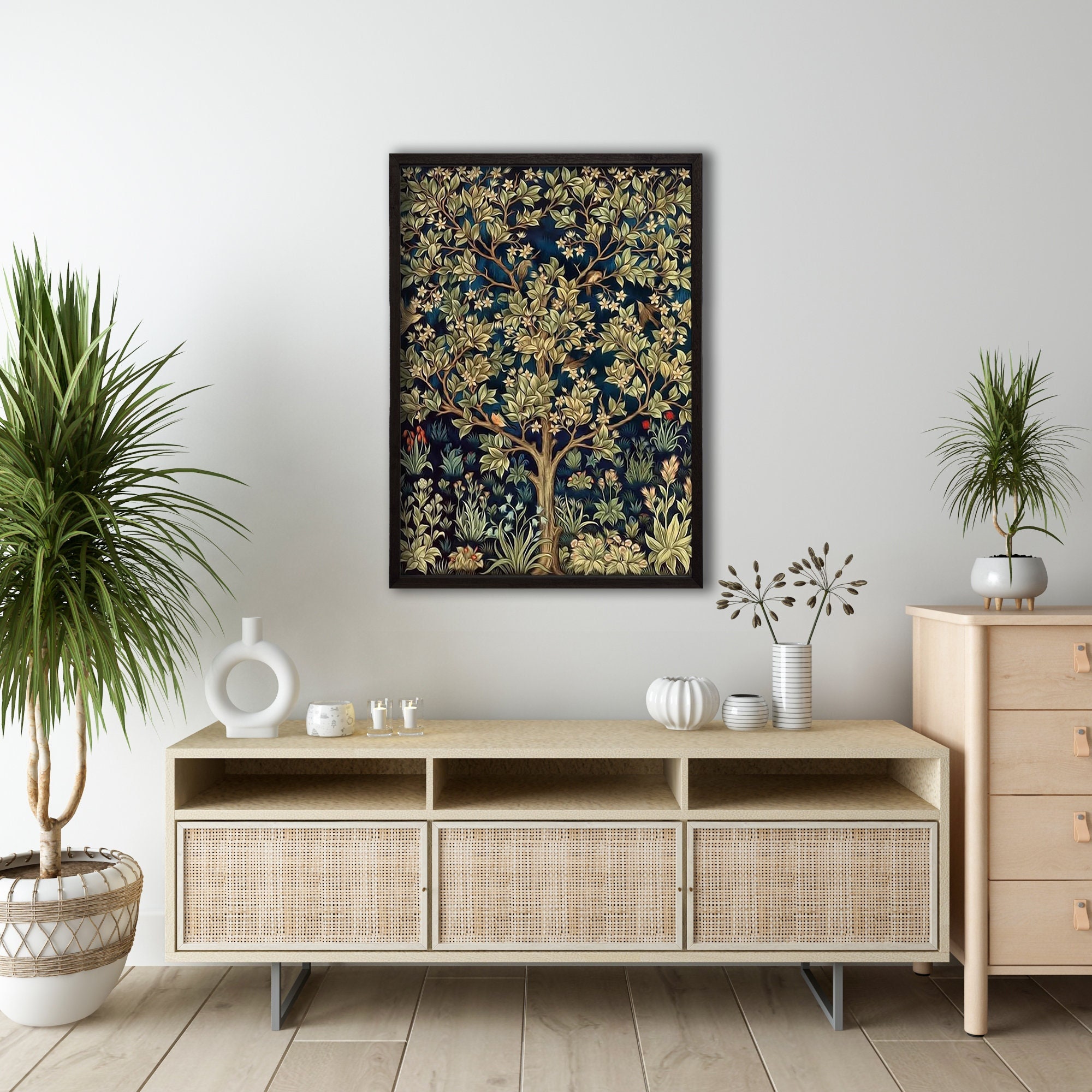 William Morris Tree of Life, Print Home Decor, Ideal Home Decor, Floral ...