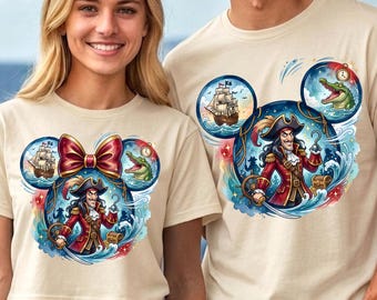 Pirate Mouse Ears Shirt, Family Cruise Trip Matching Tees, Captain Pirate Graphic Shirt, Pirate Night Vacation Tee, Disney Cruise Shirt