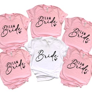 Bride Shirt, Bride Team Shirt, Bachelorette Shirts, Bride Squad Shirt, Bride Tribe Shirts, Bridal Party Shirt, Bridesmaid Shirt, Wedding Tee