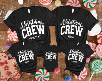 Camisetas navideñas personalizadas, camisetas navideñas para fiestas, camisetas navideñas familiares personalizadas, camisetas navideñas personalizadas para la familia