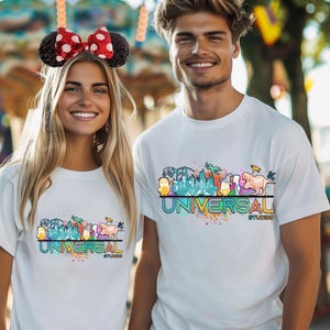 Universal Studios Family Vacation 2025, Universal Studios Trip Shirt, 2025 Vacation Shirt to Universal Studios, Matching Universal Tee
