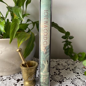 Love in a Cold Climate by Nancy Mitford 1992 Folio Society Vintage Decorative Hardback Book Literature Classic Novel Romance Illustrated