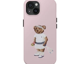 Cozy Ralph Lauren Teddy Bear Phone Case PINK