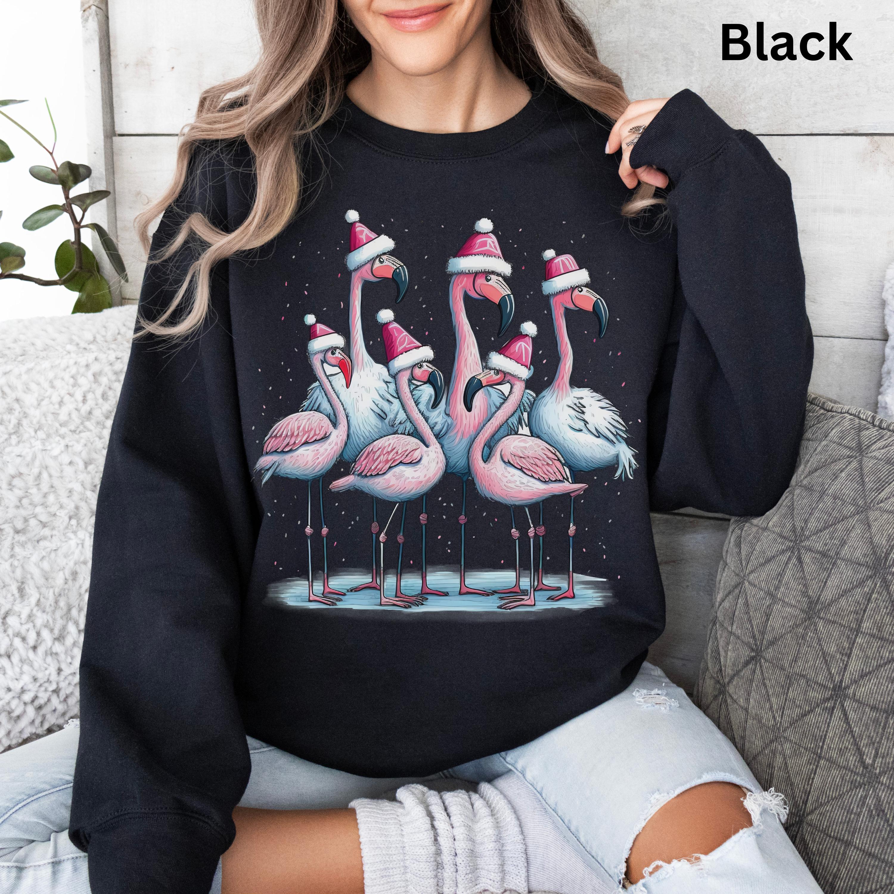 Sweatstoff Alpenfleece Flamingo Alpenfleece Süße Schlange Auf