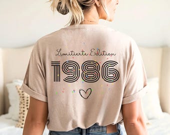 18 20 30 40 50 60 Geburtstag Shirt, 18. 20. 30. 40. 50. 60. Geburtstag Frau Freundin Schwester Tochter Mama, Geschenk 18. Geburtstag Mädchen