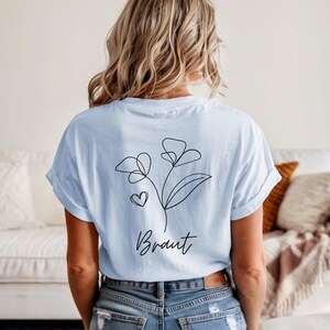 Jga Tshirts Frauen Junggesellinnenabschied Geschenk Jga Shirt Braut Team Braut Shirt Jga Gruppenshirt Damen Junggesellinnenabschied T-shirts image 5