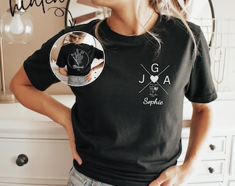 Personalisierte Jga Shirts, Jga Tshirt Damen Blumen, Jga Shirts Crew, Jga Shirt Braut Team, Braut Tshirt Jga Geschenk, Jga T shirt Frauen