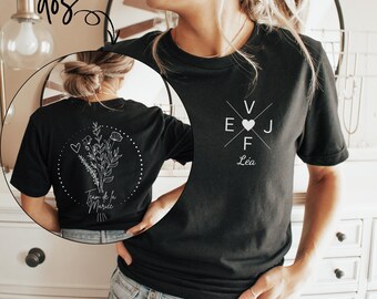 Tee Shirt Evjf, Kit Evjf, Cadeau Evjf Tshirt Personnalisé Evjf Goodies Evjf T-Shirt Evjf Shirt, Flocage Evjf, T Shirt Evjf Personnalisé