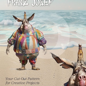Franz Josef - DIY Pattern Paperdoll - Articulated craft decoration - Paperdoll printable - Party Fun