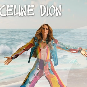 Céline - DIY Pattern Paperdoll - Décoration artisanale articulée - Amusant pour adultes et enfants - Party Fun - Céline Dion