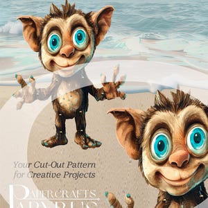 Scuuby - DIY Pattern Paperdoll - Paperdoll printable - Fun for aldults and children - Party Fun - Gift