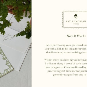Gingham Garden Party Invitation Suite for baby shower, bridal shower or garden party. Choose from a suite of beautiful pre-existing designs & customize with your specific details. These options are great for a shorter turn-around time!