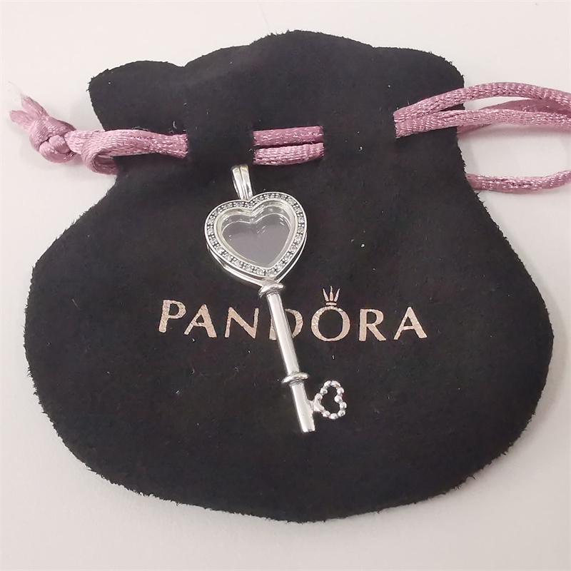 Pandora floating locket heart key deals