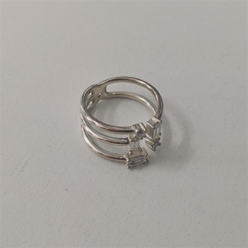 Shards of Sparkle Pandora Silver Ring Etsy