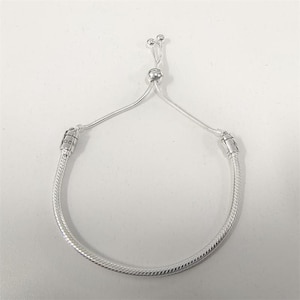 Silver PANDORA Moments Silver Sliding Bracelet