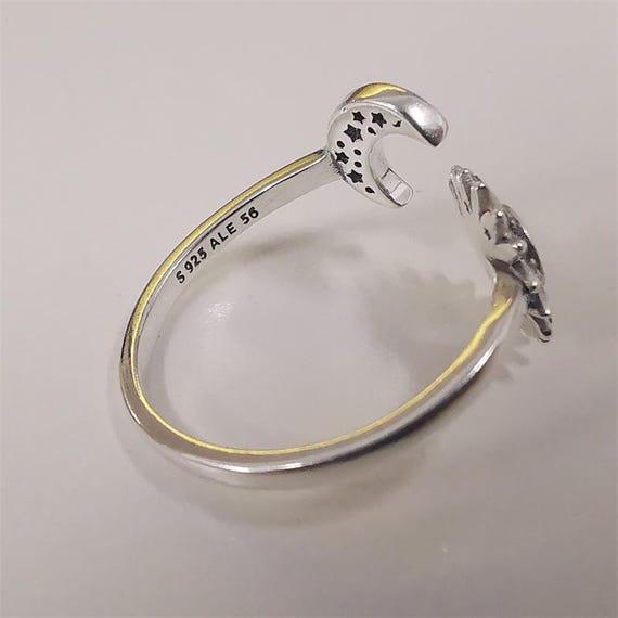 Ring Pandora Sun Moon And Stars Bracelet Pandora Sun Moon Star - Main Image